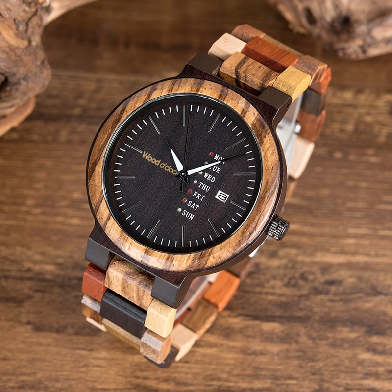 Die perfekte Armbanduhr aus Holz für Paare