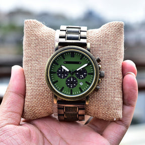 Verschenke die Armbanduhr "Walddämmerung" an deine Liebsten