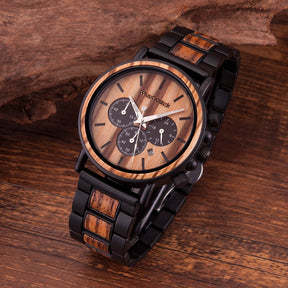 Bestelle dir unsere Armbanduhr "Kastanie" in der zu dir passenden Variante