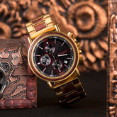 Die Armbanduhr "Kleeblatt" ist ein absoluter Hingucker und liegt voll im Trend