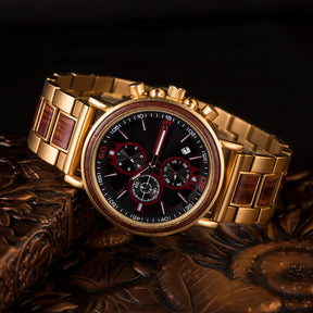 Für jeden modebewussten Mann ein Must-Have - unsere Armbanduhr "Kleeblatt"